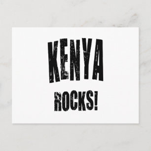 Carte Postale Kenya Rocks !