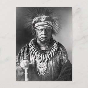 Carte Postale Keokuk ~ Chef Sauk 1847