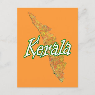 Carte Postale Kerala