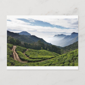Carte Postale Kerala d'un côté et Tamil Nadu de l'arrière - plan