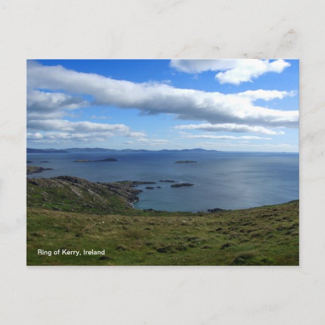 Carte Postale Kerry Bay, Anneau de Kerry, Irlande (Devant)