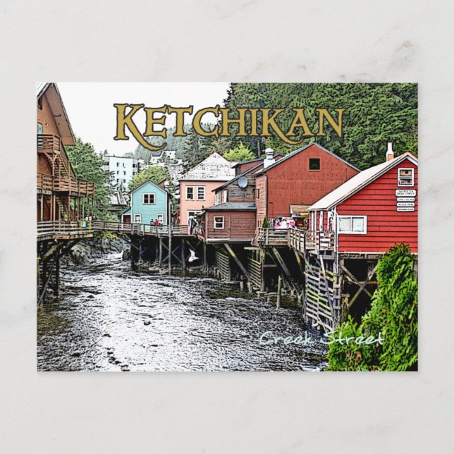 Carte postale Ketchikan 2 (Devant)