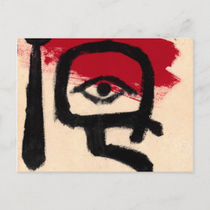 Carte Postale Kettledrummer par Paul Klee