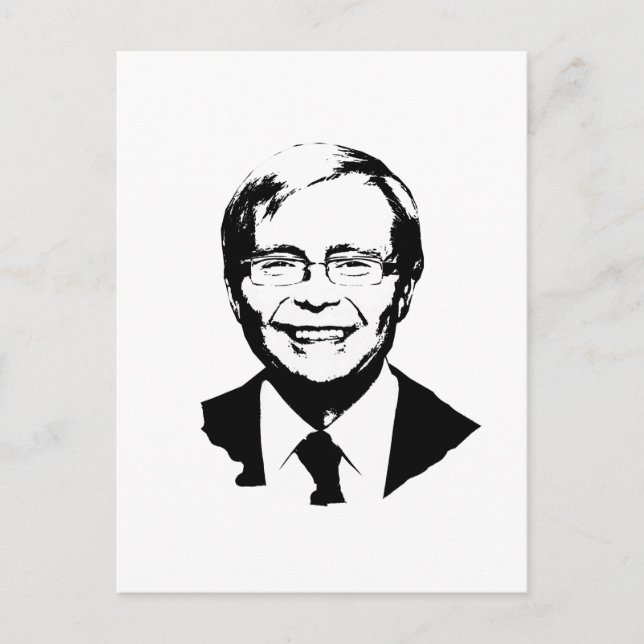 Carte Postale Kevin Rudd (Devant)