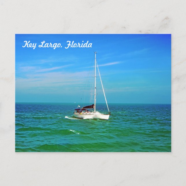 Carte Postale Key Largo, Floride, États-Unis (Devant)