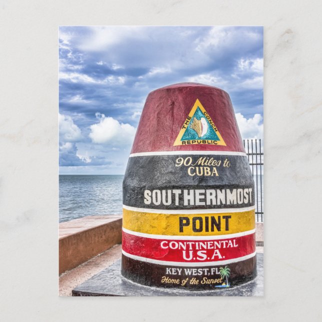 Carte postale Key West Florida (Devant)
