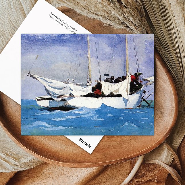 Carte Postale Key West Hauling Ancre Homer (Créateur téléchargé)