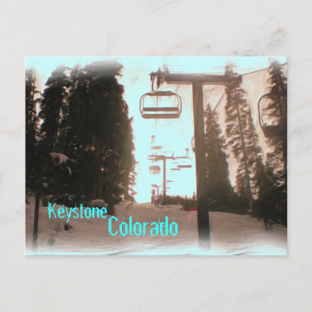 Carte postale Keystone Colorado (Devant)