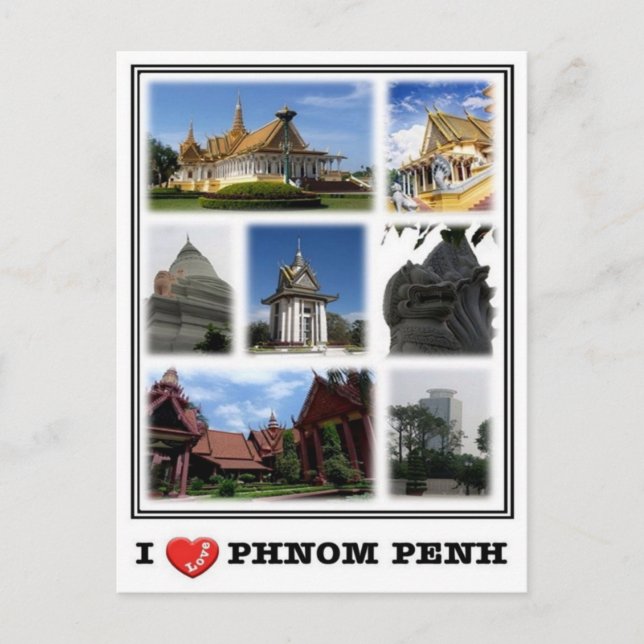 Carte Postale KH Cambodge - Phnom Penh - (Devant)