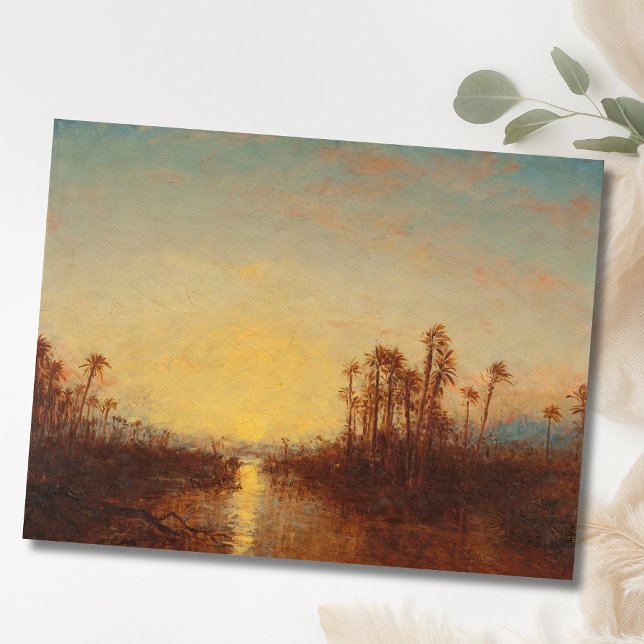 Carte Postale Khartoum, Coucher De Soleil – Félix Ziem becomes K (Créateur téléchargé)