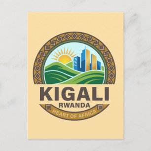 Carte Postale Kigali Rwanda Afrique