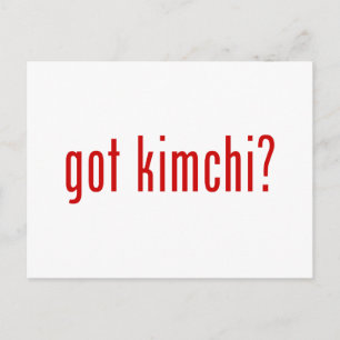 Carte Postale Kimchi ?