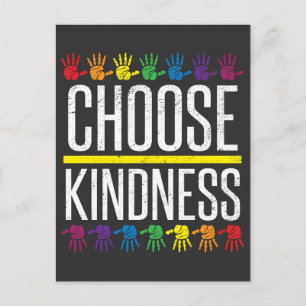 Carte Postale Kindness Choose Genre - Stop Bullies Diffuser L'Am