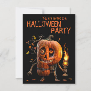 Carte Postale Kine de Halloween