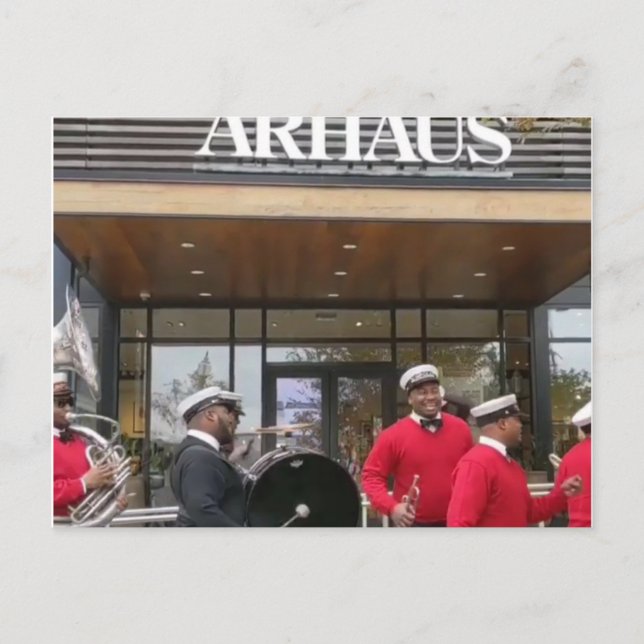Carte Postale Kinfolk Brass Band (New Orleans, LA) (Devant)