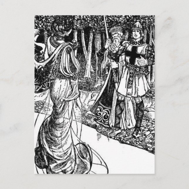 Carte postale King Arthur (Devant)