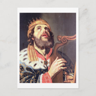 Carte Postale King David (panel)