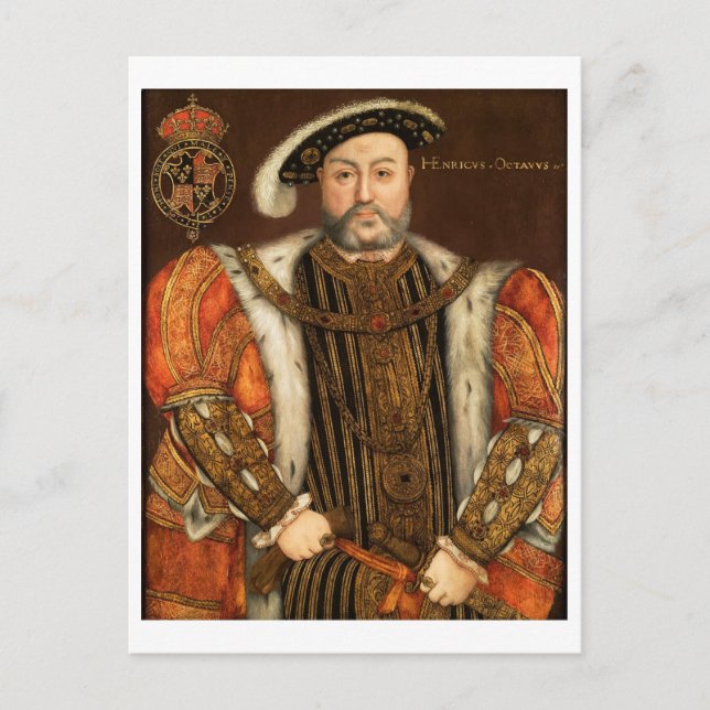 Carte Postale King Henri VIII (Devant)