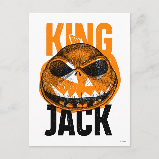 Carte Postale King Jack Skellington (Devant)