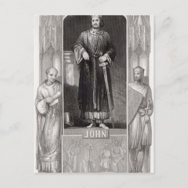 Carte Postale King John (Devant)