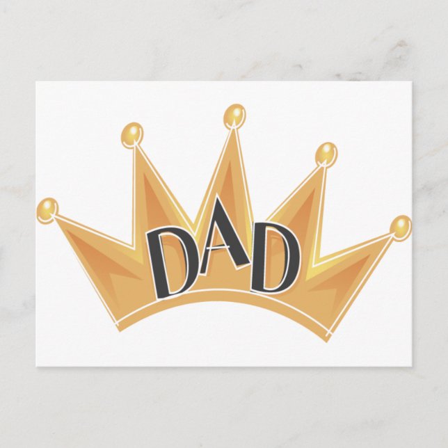 Carte Postale King Papa (Devant)