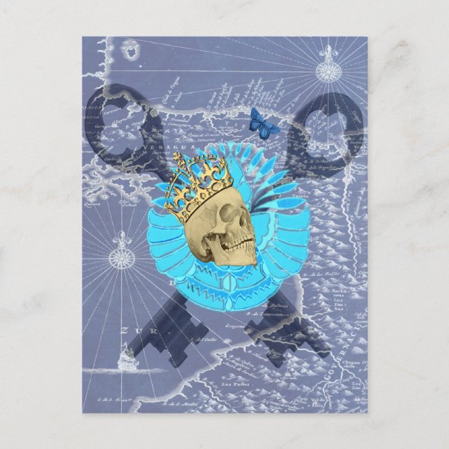 Carte Postale King Skull (Devant)