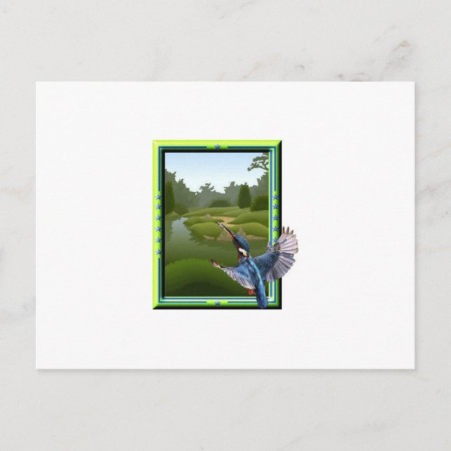 Carte Postale Kingfisher (Devant)