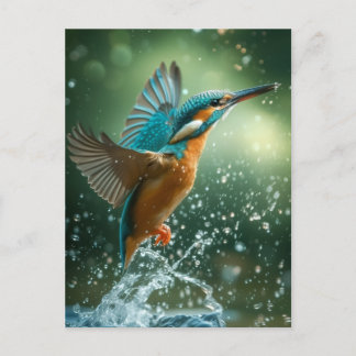 Carte postale Kingfisher Postcard