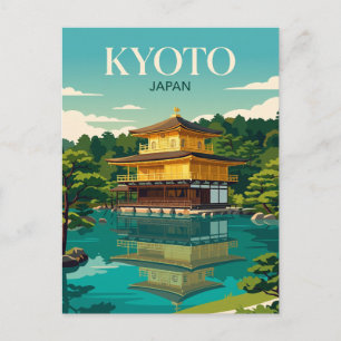 Carte Postale Kinkaku-ji Japon