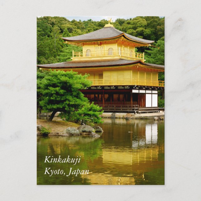 Carte postale Kinkakuji (Devant)