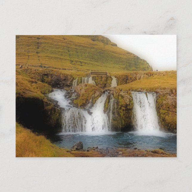 Carte Postale Kirkjufellsfoss, Islande (Devant)