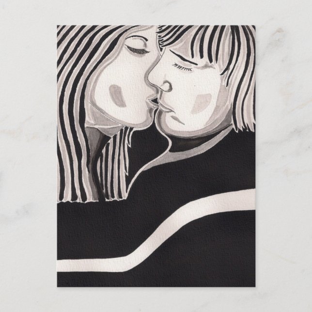 Carte postale Kiss Of Love (Devant)