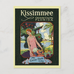 Carte Postale Kissimmee Floride Promotion touristique Vintage