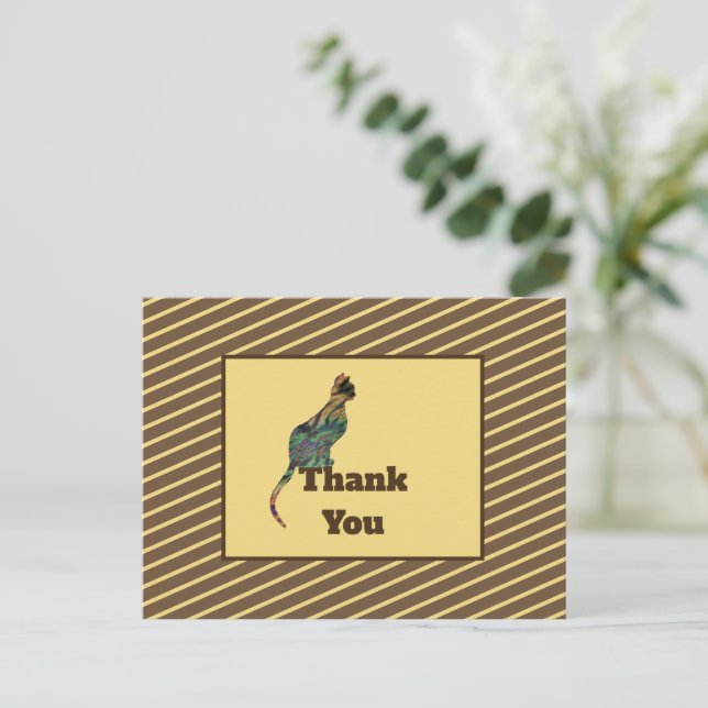 Carte Postale Kit de mosaïque pour apprécier la gardienne de cha (Debout devant)