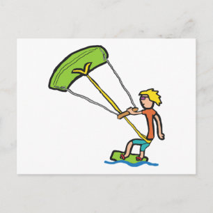 Carte Postale Kiteboard