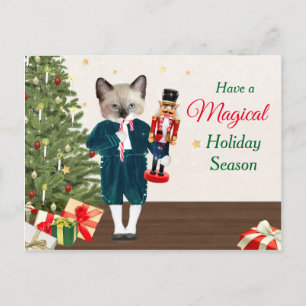 Carte Postale Kittens Nutcracker Holiday