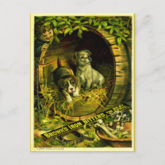 Carte Postale Kitty appelle