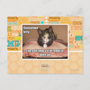 Carte Postale Kitty Concerné