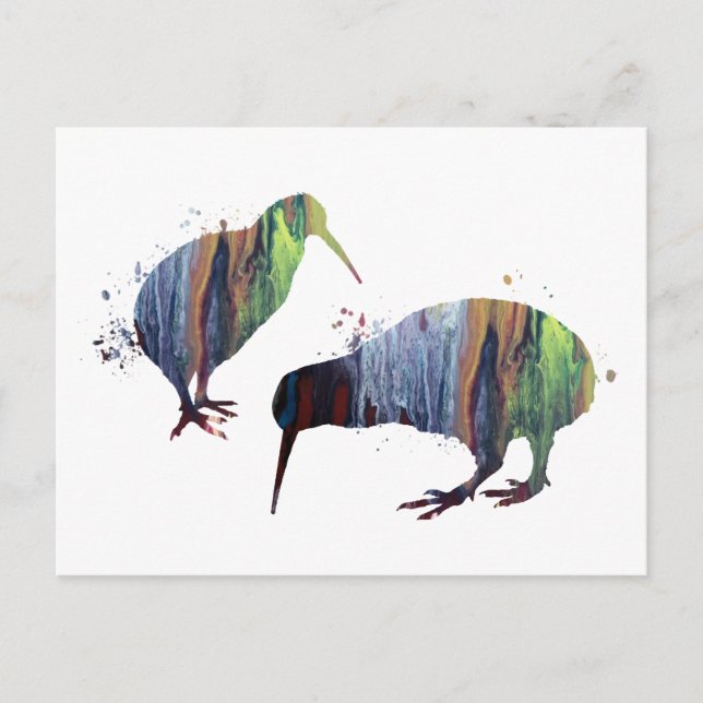 Carte Postale Kiwi (Devant)