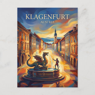 Carte Postale Klagenfurt Autriche