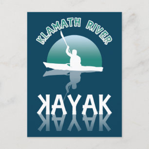 Carte Postale Klamath River California - Kayak