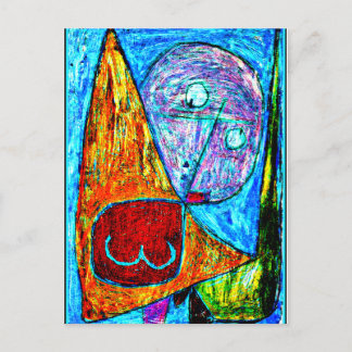 Carte Postale KLEE - Angel Toujours-féminin, 1939 artwork