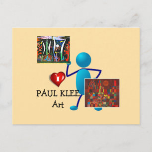Carte Postale Klee - Art de Paul Klee