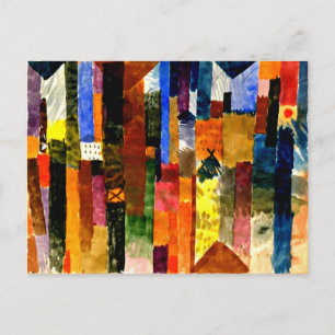 Carte Postale Klee - Avant la ville