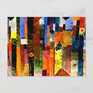 Carte Postale Klee - Avant la ville