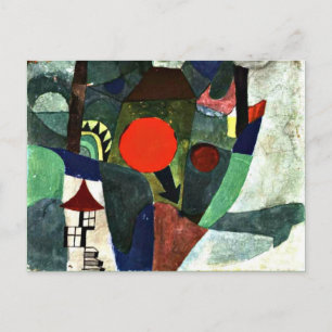 Carte Postale Klee - Avec le soleil de réglage