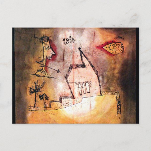 Carte Postale Klee - Bebende kapelle anagoria (Devant)