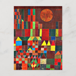 Carte Postale Klee - Château et Soleil