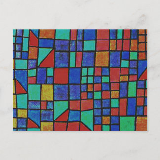 Carte Postale Klee - Façade de verre