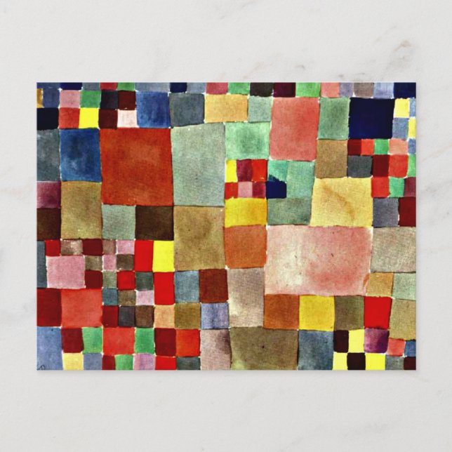 Carte Postale Klee - Flore sur sable (Devant)